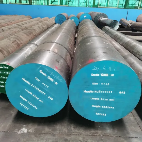 SAE 1045 1020 Hot Rolled Iron Carbon Steel Round Bars Steel Bar