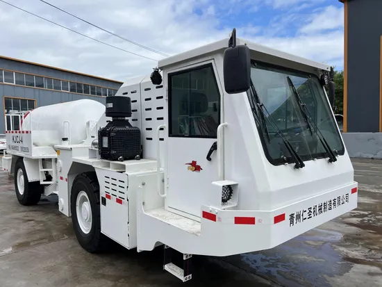 Coal Mine Equipment Concrete Mixer Service Car 