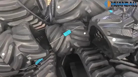 18′′ 25′′ 30′′ 36′′ Rubber Track 635mm 762mm 915mm Rubber Crawler Rubber Track for John Deere Case Ih Claas New Holland Acgo Tractors Combine Harvesters 