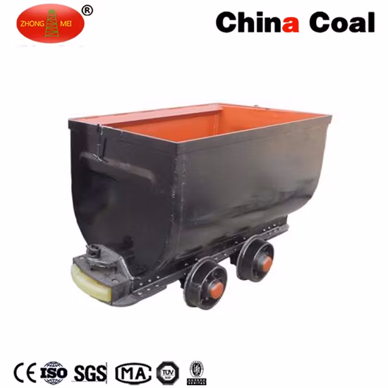 Underground Truck Electric Mine Car Mining Rail Flat Car Applicable to Small Tonnage Transportation
