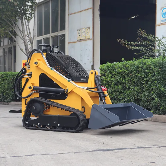 Crawler Skid Steer Loader Excavator 360kg 460kg Track Skid Steer Loader with Forest Mulcher 