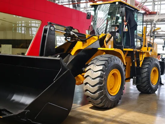 5ton China Wheel Loader Crawler Excavator Wheel Excavator with Pipeline Sy335c 