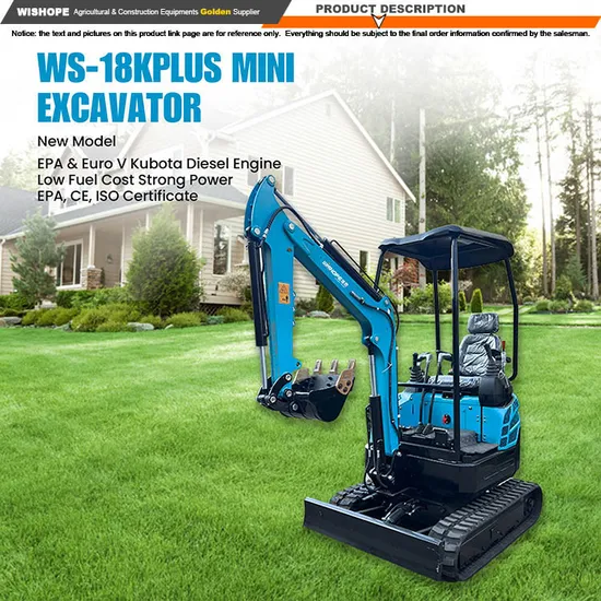 High Quality 2.1 Ton Support Customized Chinese Crawler Excavator Machine Bucket 