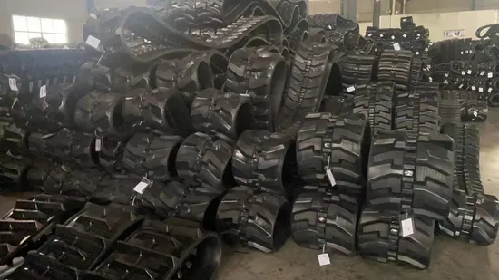 230X48X68 300X52.5wx84 450X86X52 Rubber Track, Rubber Track 400X72.5X72 400X74X72 