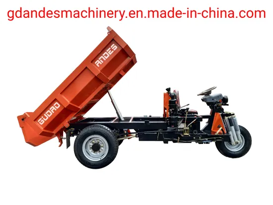 Gudao Andes Electric Passenger Tricycle Tramcar Mini Dumper 