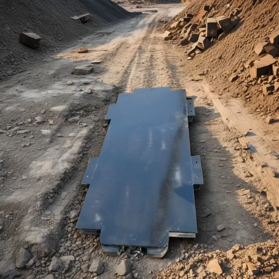 High Temperature Proof Railway Flat Car for Underground Mining and Energy 