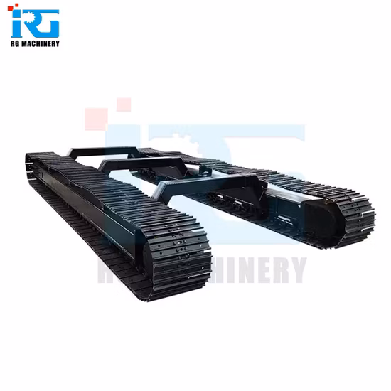 Customized 8 Ton Hydraulic Steel Crawler Track Chassis Undercarriage