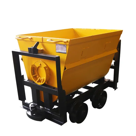 Factory Sells Underground Unloading Dump Mining Ore Railway Mine Wagon Side Dumping Rail Cart Flat Rail Mine Car for Coal Mining 