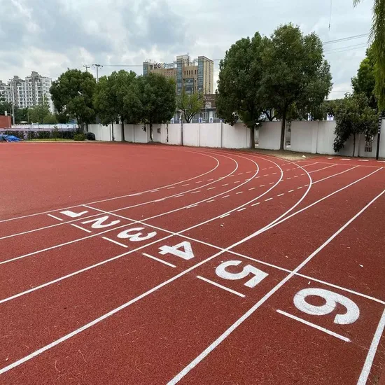 Easy Installation Rubber Running Tracks for Jogging PU Binder for EPDM 