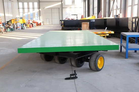 Production Mining Machinery Underground Mining Flat Car Factory Sale Flat Car Supporting Equipment Loading Capacity Mining Rail Flat Car